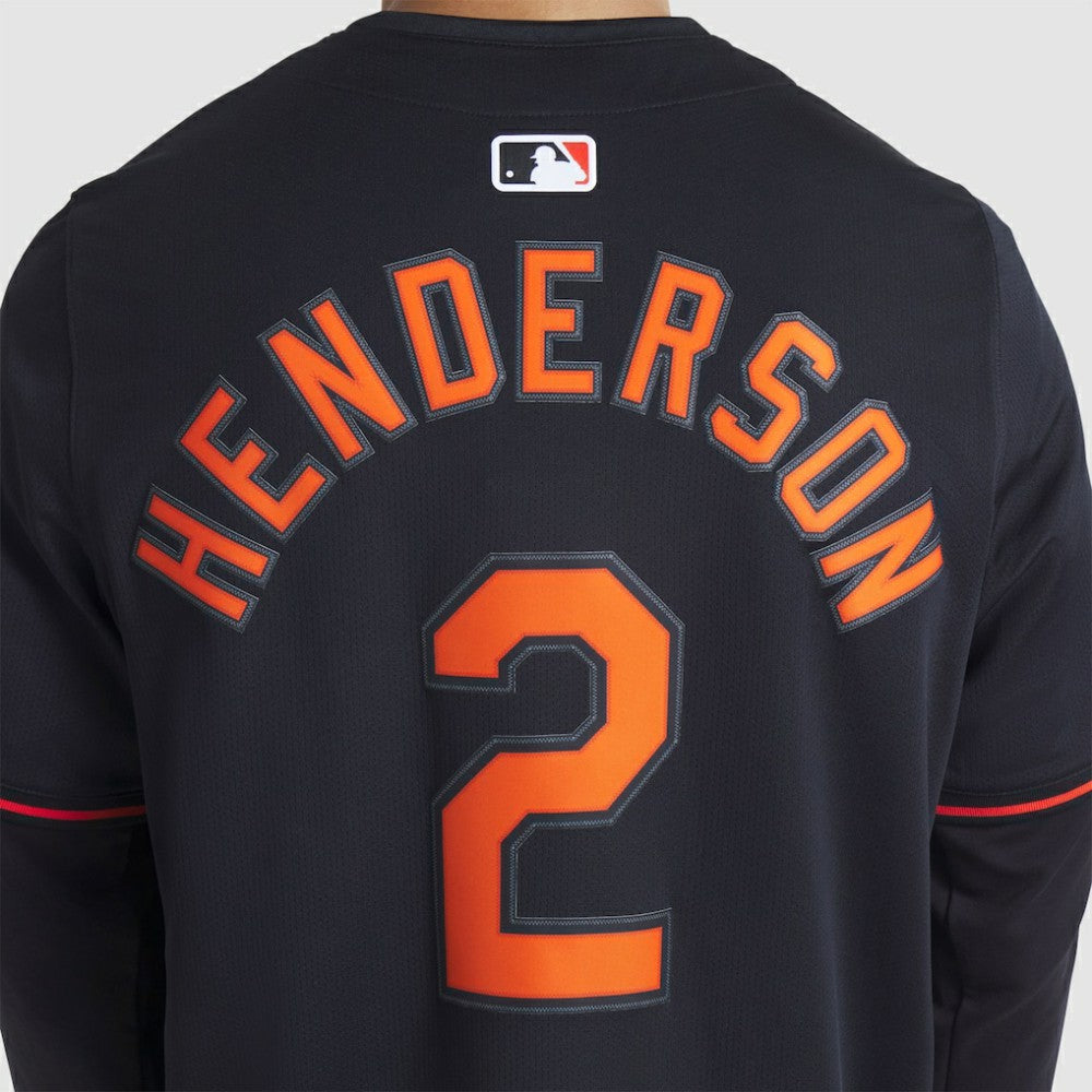 Gunnar Henderson Baltimore Orioles Alternate Limited Player Jersey Black | Nike