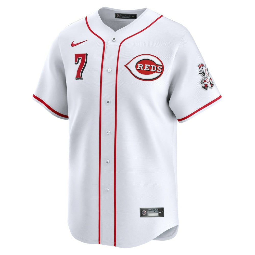 Spencer Steer Cincinnati Reds Home Limited Player Jersey White | Nike