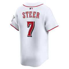 Spencer Steer Cincinnati Reds Home Limited Player Jersey White | Nike