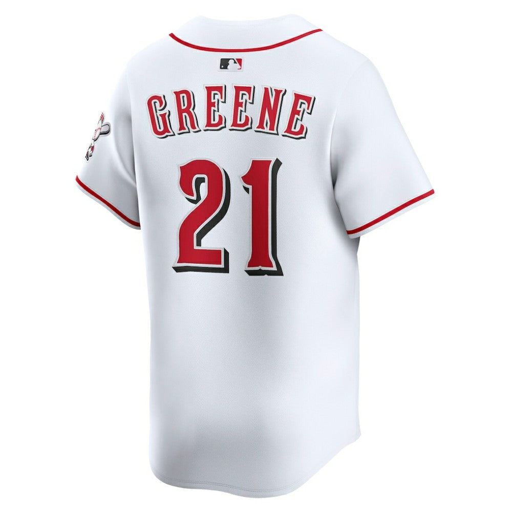 Hunter Greene Cincinnati Reds Home Limited Player Jersey White | Nike