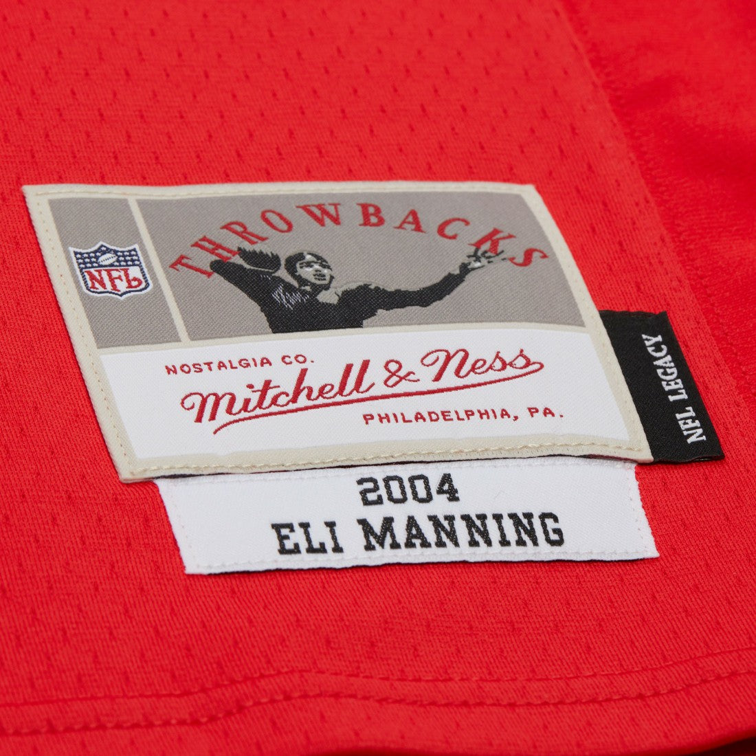 Eli Manning New York Giants Youth 2004 Legacy Retired Player Jersey - Red online