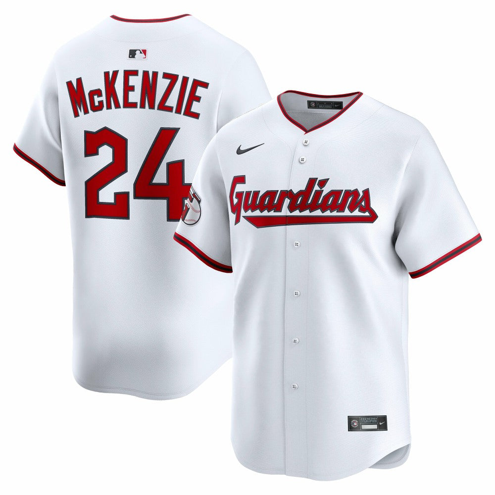 Triston McKenzie Cleveland Guardians Home Limited Player Jersey White | Nike