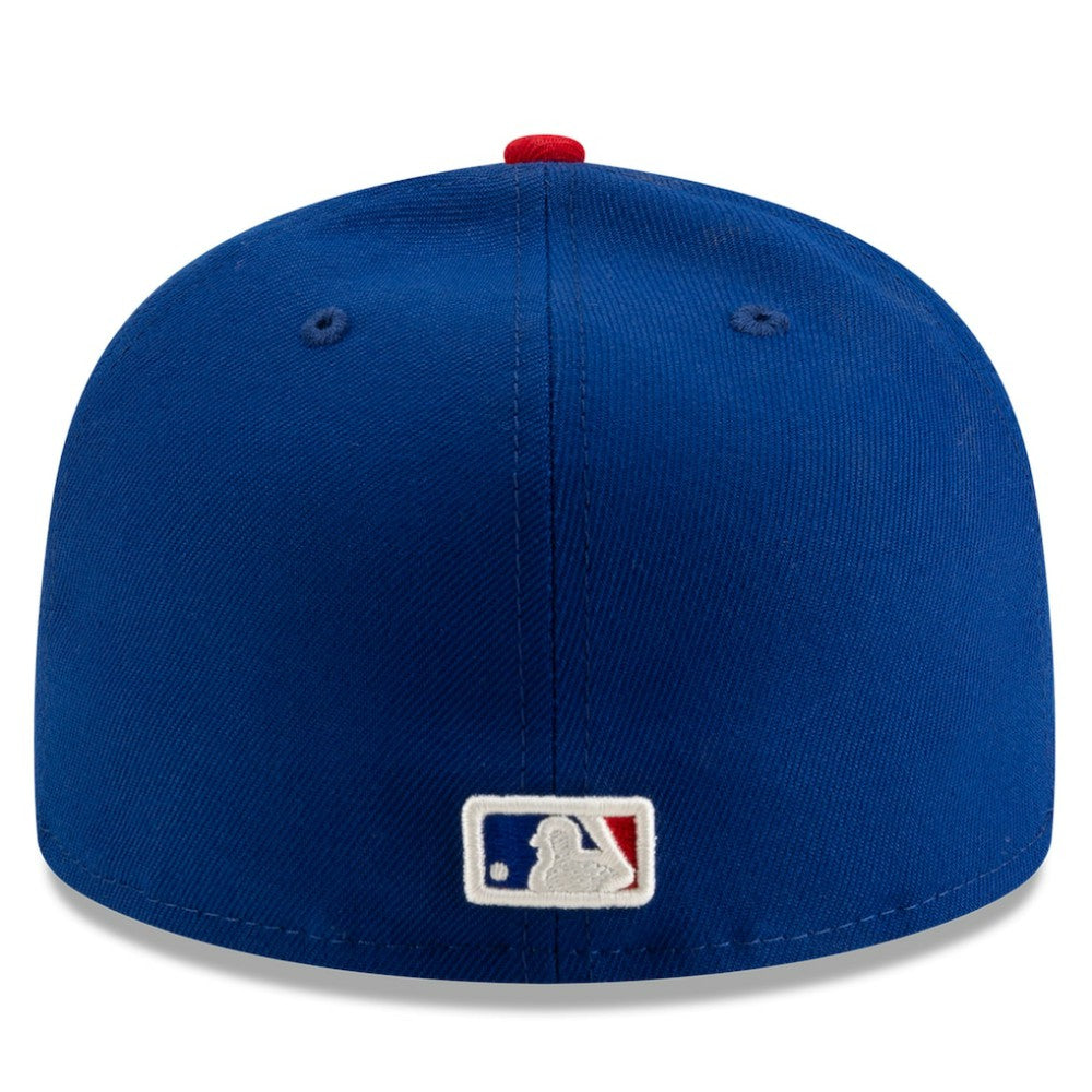 Chicago Cubs Alternate Authentic Collection On-Field 59FIFTY Fitted Hat White/Royal | New Era