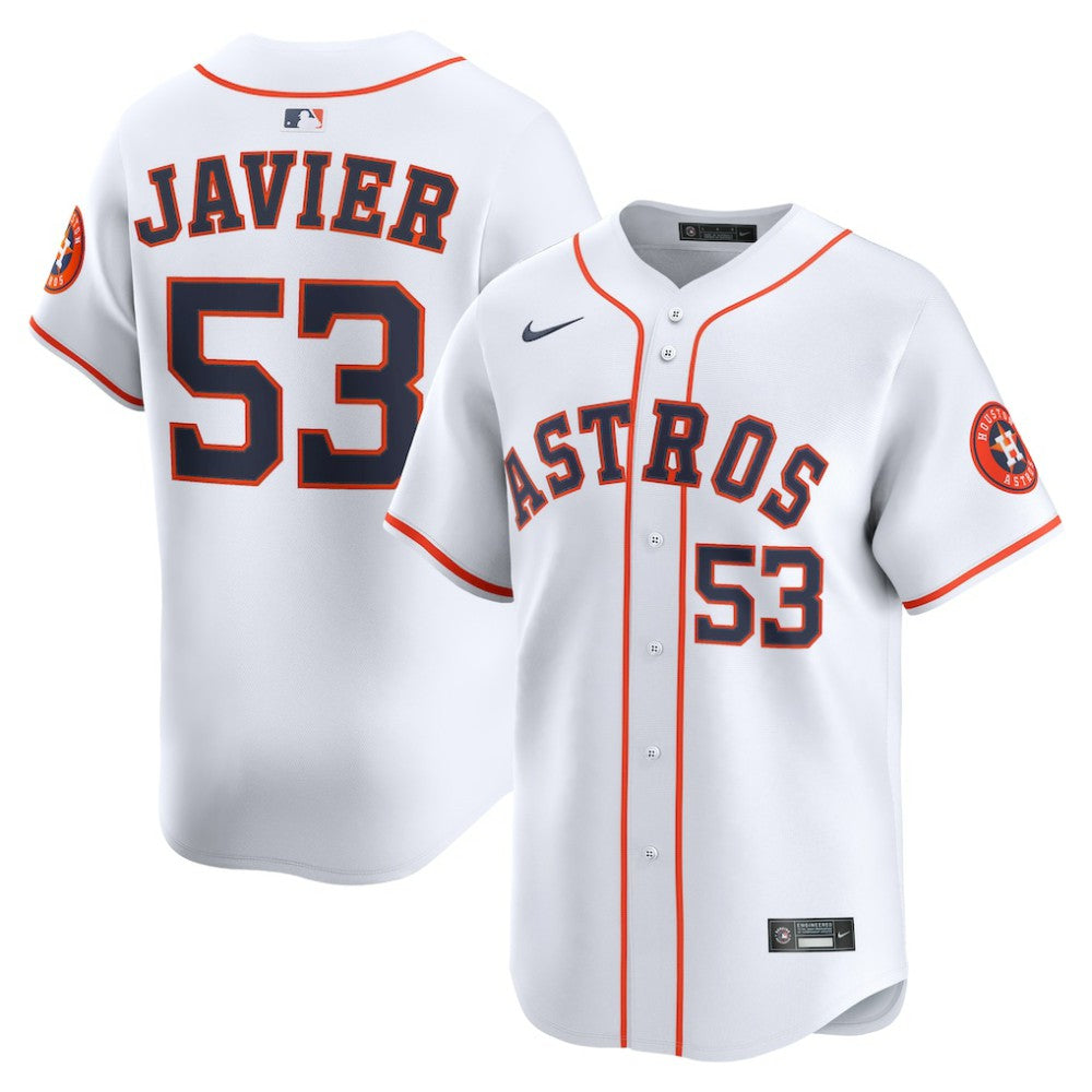 Cristian Javier Houston Astros Home Limited Player Jersey White | Nike
