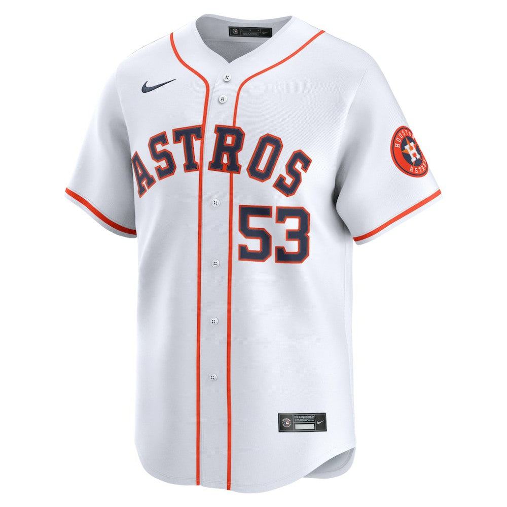 Cristian Javier Houston Astros Home Limited Player Jersey White | Nike
