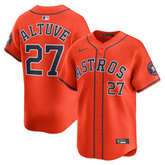 Jose Altuve Houston Astros Alternate Limited Player Jersey Orange | Nike
