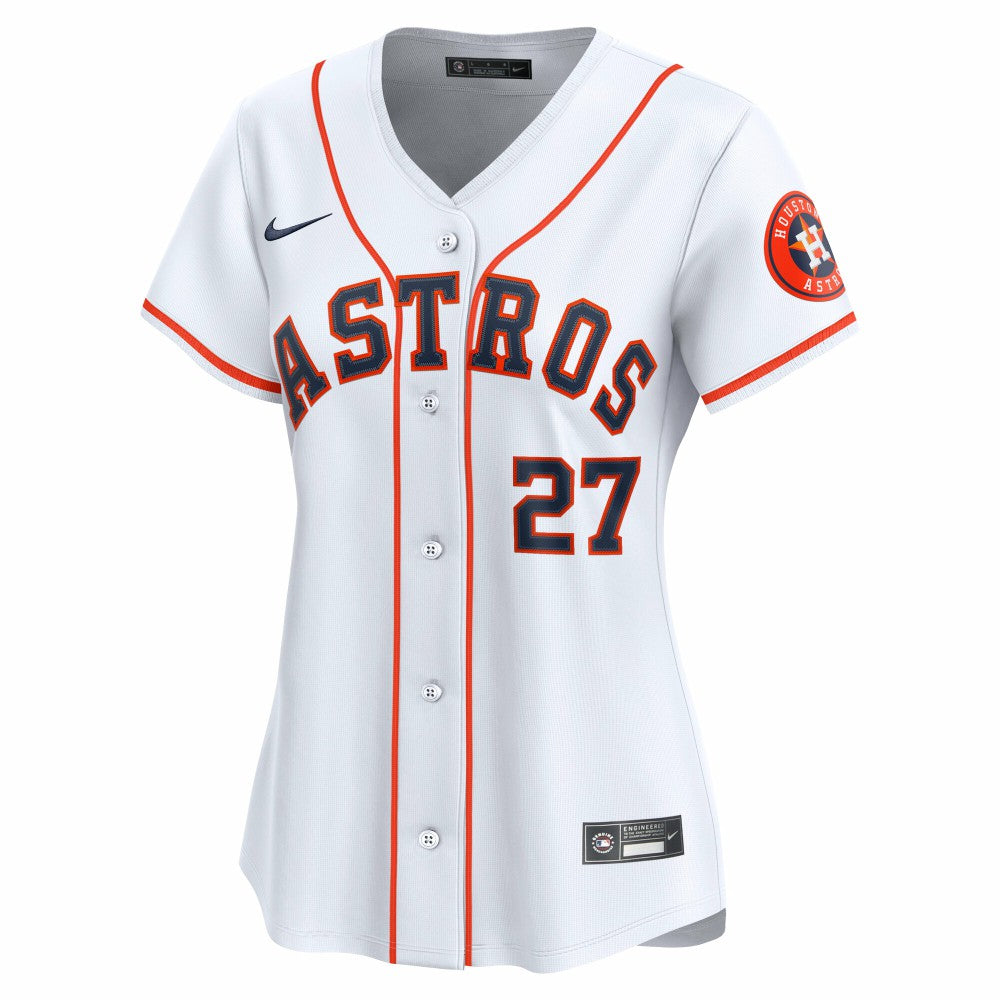 Jose Altuve Houston Astros Women's Home Limited Player Jersey White | Nike