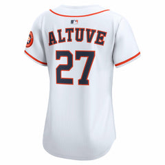 Jose Altuve Houston Astros Women's Home Limited Player Jersey White | Nike