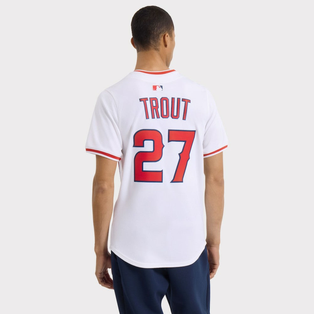 Mike Trout Los Angeles Angels Home Limited Player Jersey White | Nike