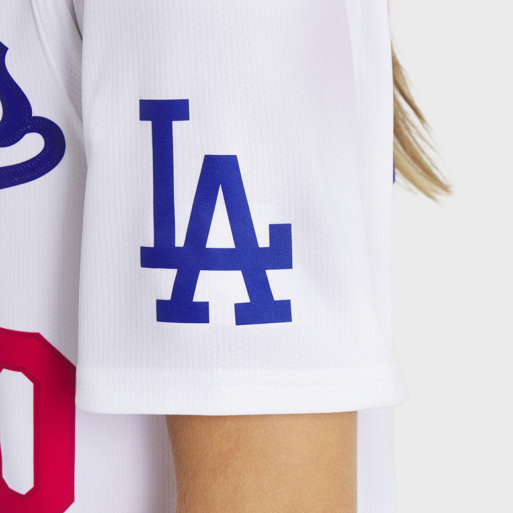 Mookie Betts Los Angeles Dodgers Women's Home Limited Player Jersey White | Nike