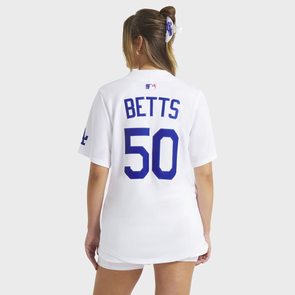Mookie Betts Los Angeles Dodgers Women's Home Limited Player Jersey White | Nike