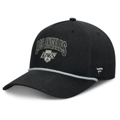 Los Angeles Kings Fanatics Decades Collection A-Frame Adjustable Hat Black