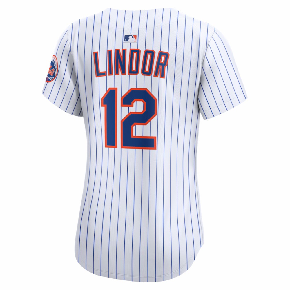 Francisco Lindor New York Mets Women's Home Limited Jersey White | Nike