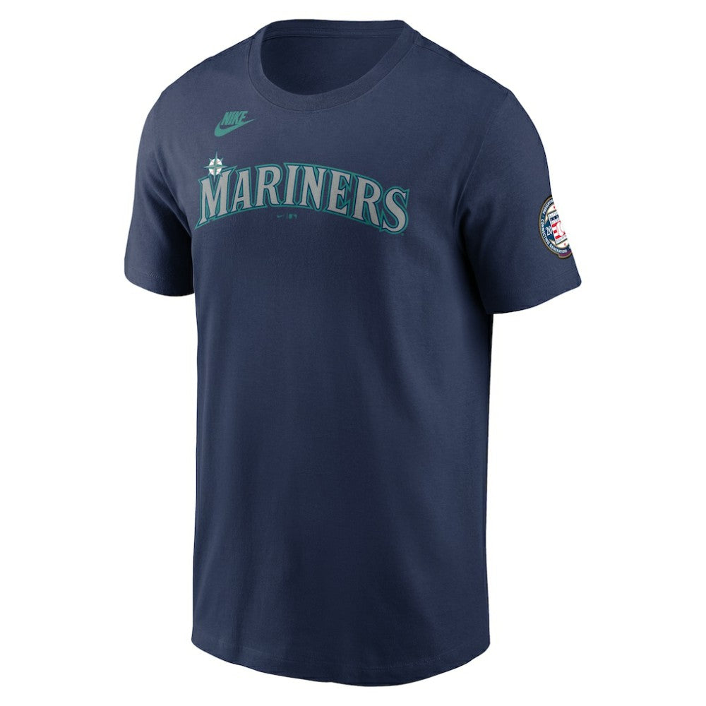 Ichiro Suzuki Seattle Mariners 2025 National Baseball Hall of Fame Name & Number T-Shirt Navy | Nike