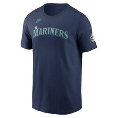 Ichiro Suzuki Seattle Mariners 2025 National Baseball Hall of Fame Name & Number T-Shirt Navy | Nike