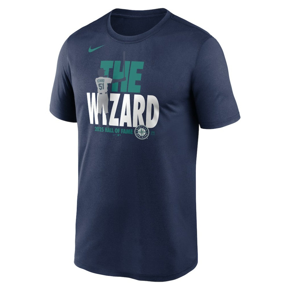 Ichiro Suzuki Seattle Mariners 2025 National Baseball Hall of Fame Legend T-Shirt Navy | Nike