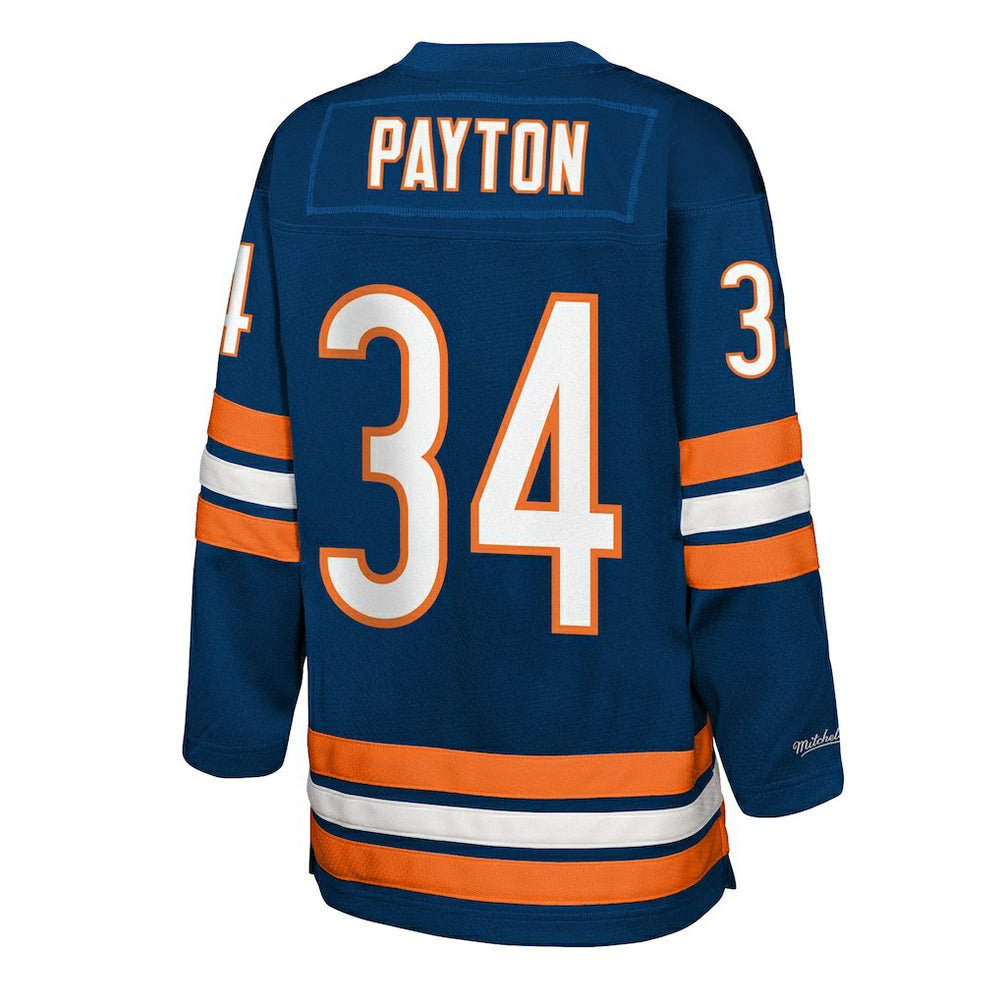 Walter Payton Chicago Bears Youth Hockey Fashion Jersey - Navy discount