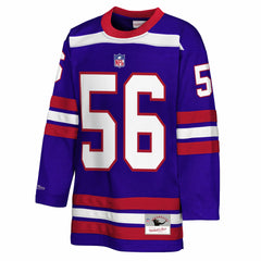 Lawrence Taylor New York Giants Youth Hockey Fashion Jersey - Royal discount