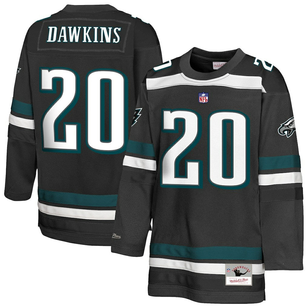 Brian Dawkins Philadelphia Eagles Youth Hockey Fashion Jersey - Black online