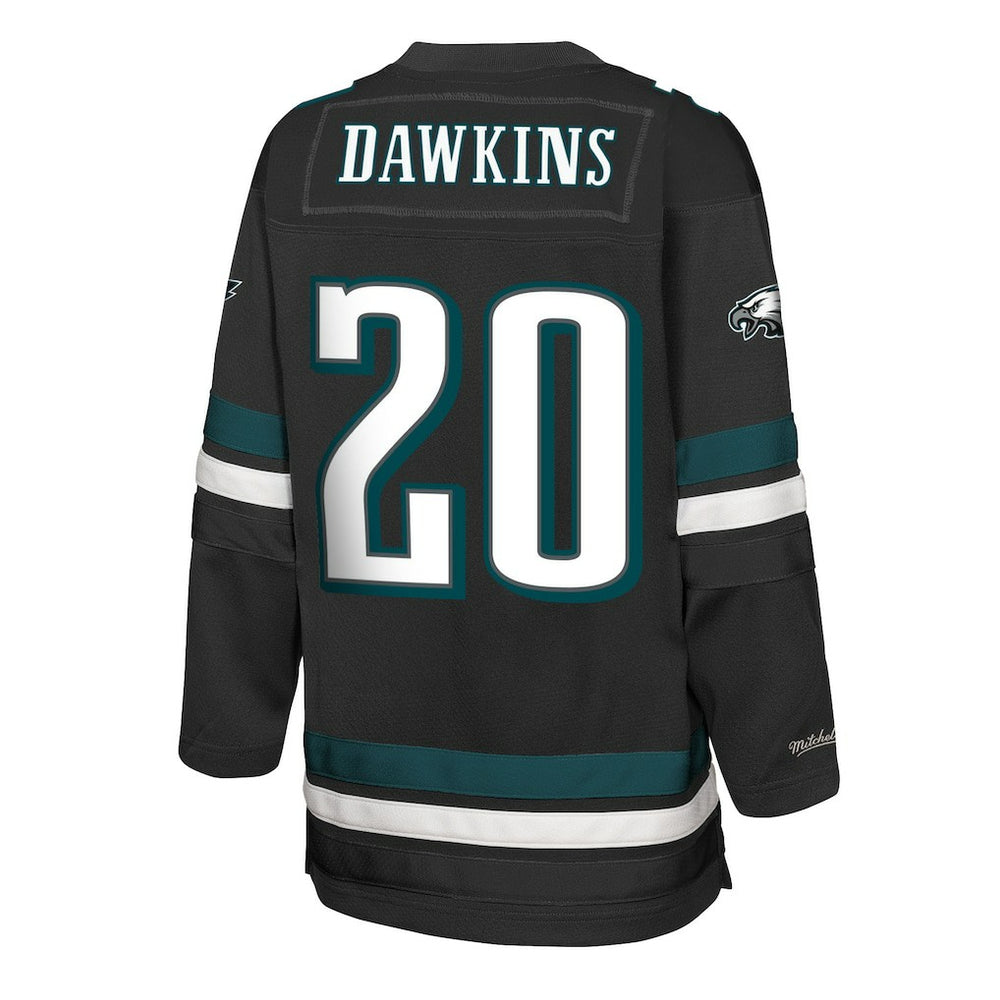 Brian Dawkins Philadelphia Eagles Youth Hockey Fashion Jersey - Black online