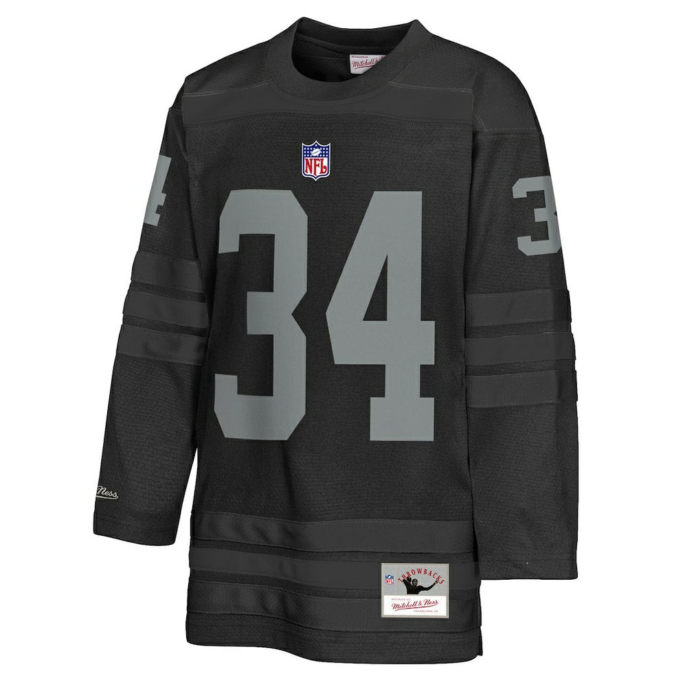 Bo Jackson Las Vegas Raiders Youth Hockey Fashion Jersey - Black for sale