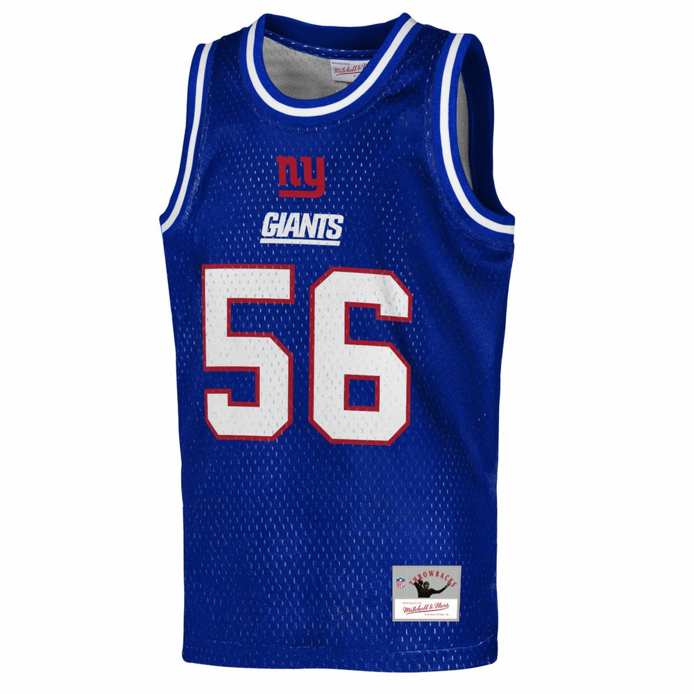 Lawrence Taylor New York Giants Youth Retired Player NFL Basketball Fashion Jersey - Royal on sale