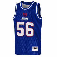 Lawrence Taylor New York Giants Youth Retired Player NFL Basketball Fashion Jersey - Royal on sale