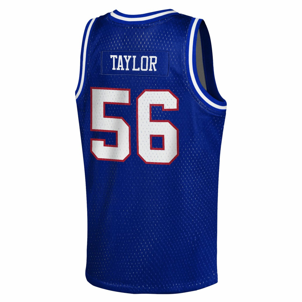 Lawrence Taylor New York Giants Youth Retired Player NFL Basketball Fashion Jersey - Royal on sale