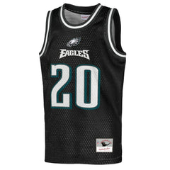 Brian Dawkins Philadelphia Eagles Youth Retired Player NFL Basketball Fashion Jersey - Black for sale