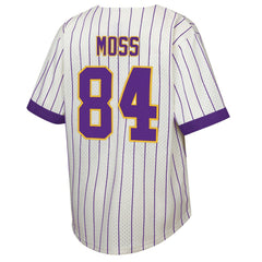 Randy Moss Minnesota Vikings Youth Retired Player Name & Number Baseball Jersey - Cream cheap