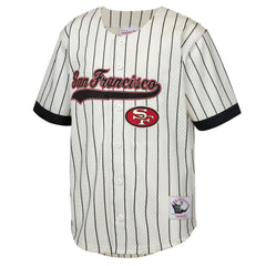 Jerry Rice San Francisco 49ers Youth Retired Player Name & Number Baseball Jersey - Cream outlet