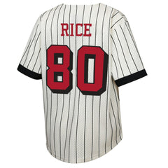 Jerry Rice San Francisco 49ers Youth Retired Player Name & Number Baseball Jersey - Cream outlet