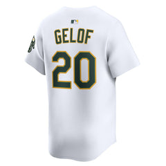 Zack Gelof Athletics Home Limited Player Jersey - White