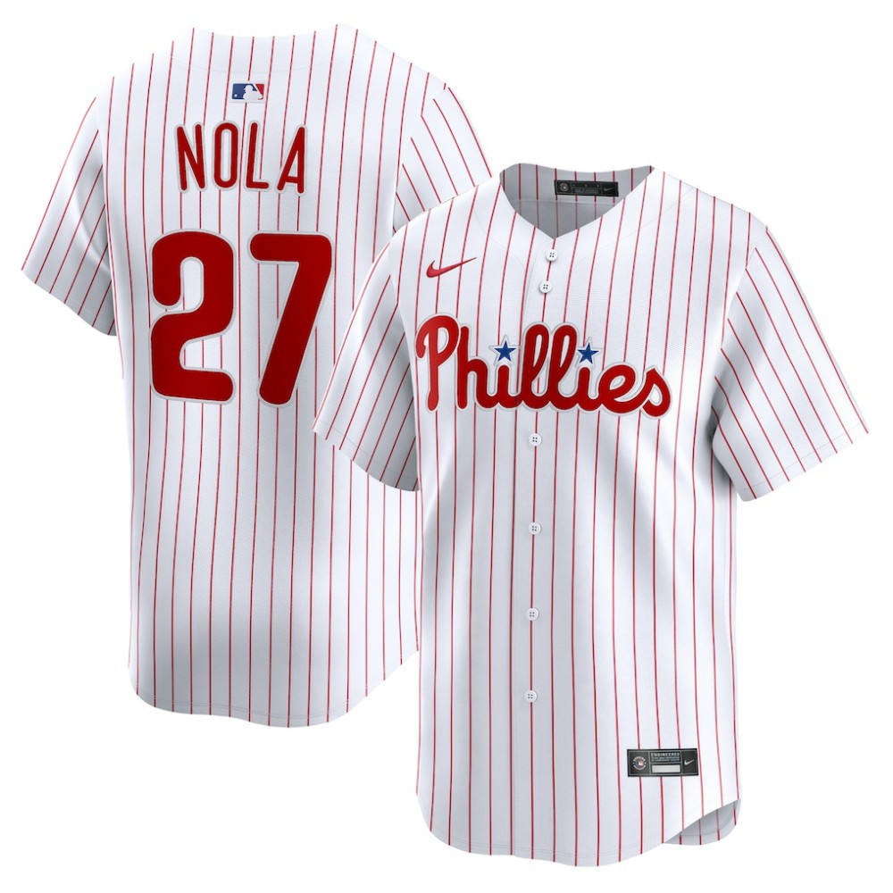 Aaron Nola Philadelphia Phillies Home Limited Player Jersey White | Nike