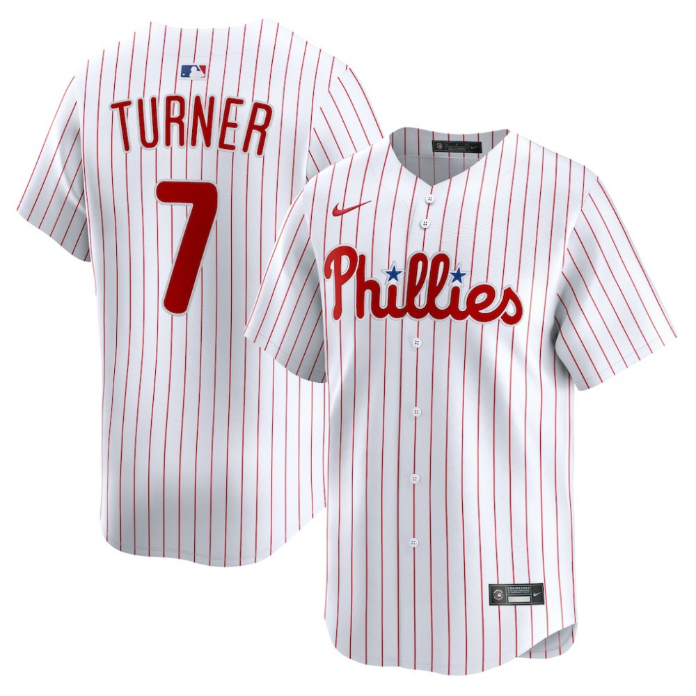 Trea Turner Philadelphia Phillies Home Limited Player Jersey White | Nike