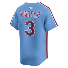 Bryce Harper Philadelphia Phillies Alternate Limited Player Jersey Light Blue | Nike