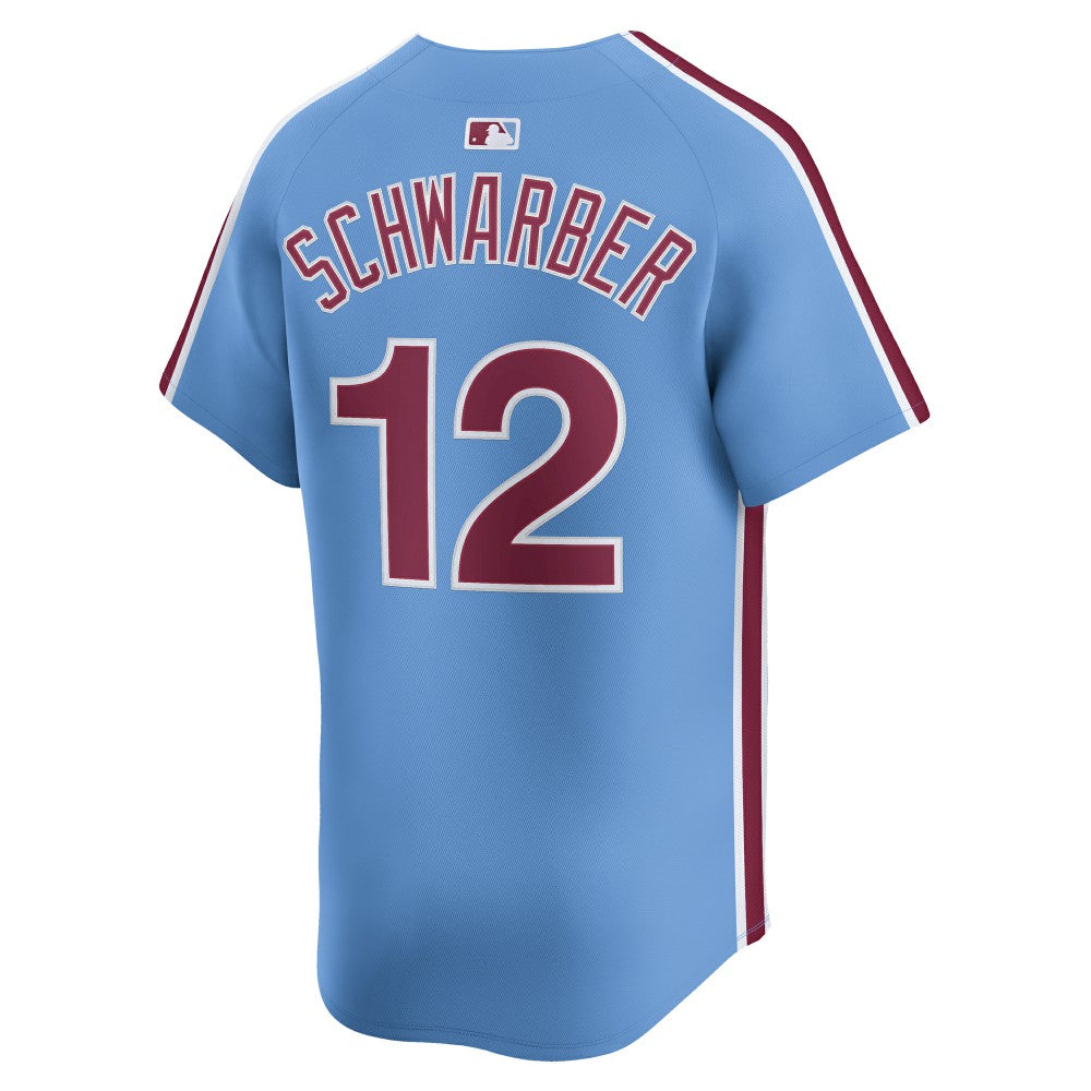Kyle Schwarber Philadelphia Phillies Alternate Limited Jersey Light Blue | Nike