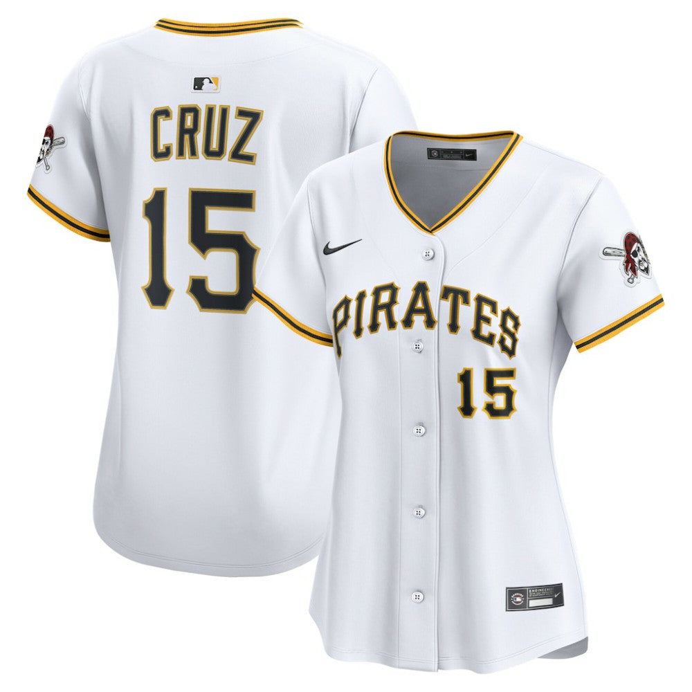 Oneil Cruz Pittsburgh Pirates Women's Home Limited Player Jersey White | Nike