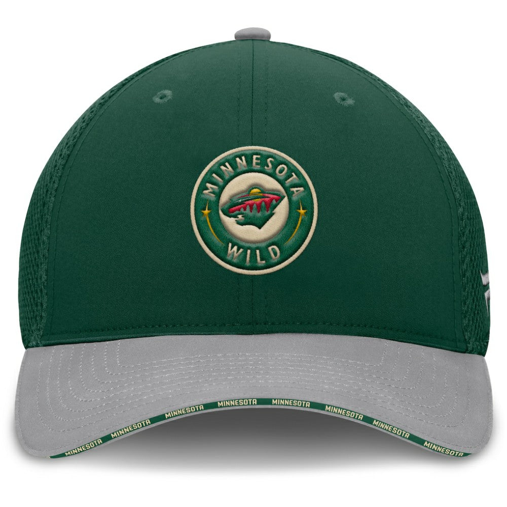 Minnesota Wild Fanatics Fundamentals Span Flex Hat Green