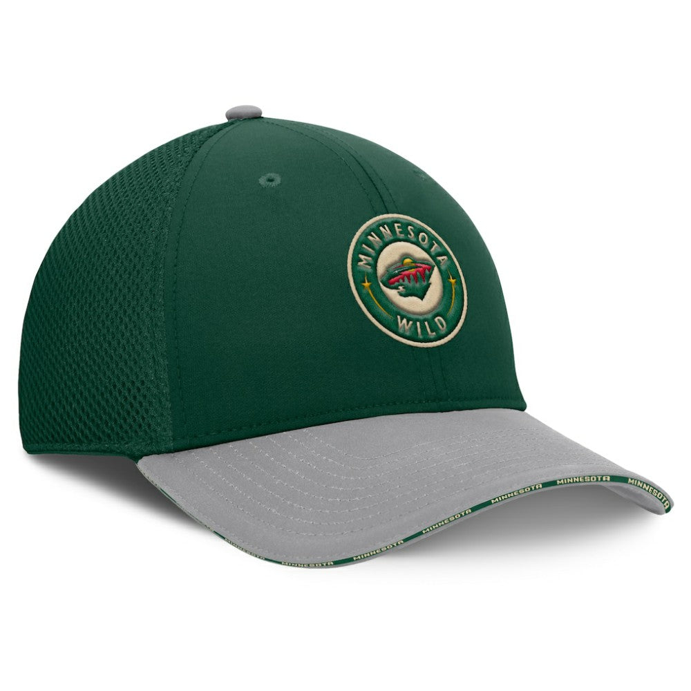 Minnesota Wild Fanatics Fundamentals Span Flex Hat Green