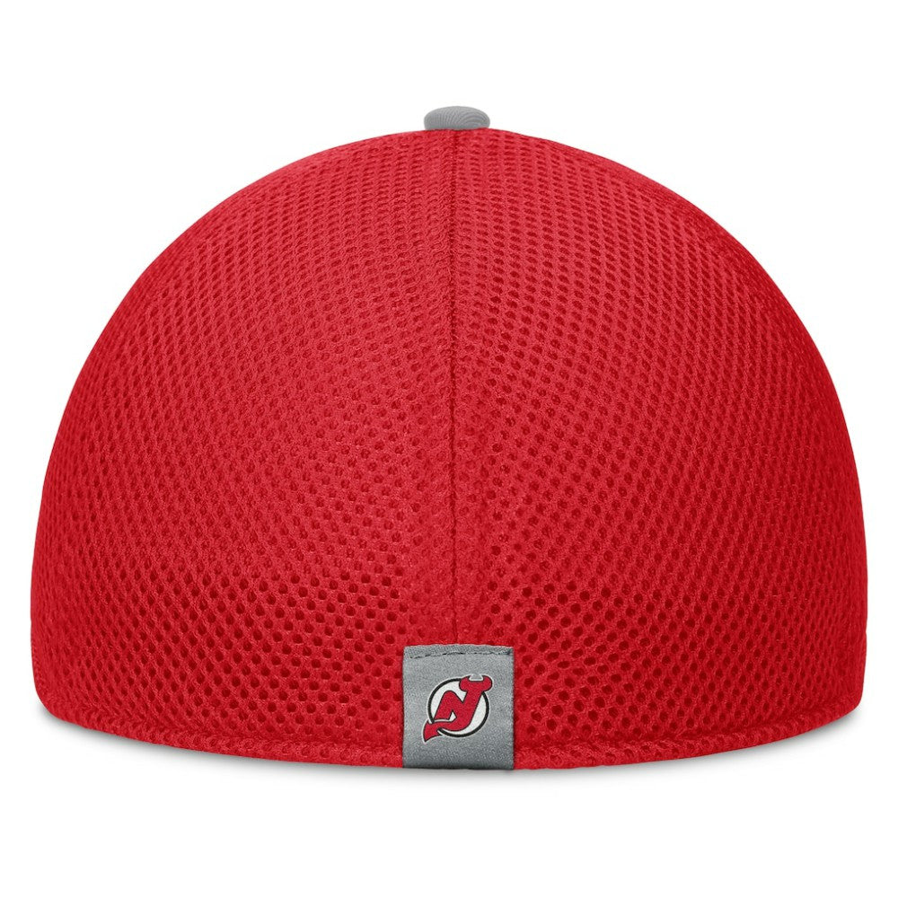 New Jersey Devils Fanatics Fundamentals Span Flex Hat Red
