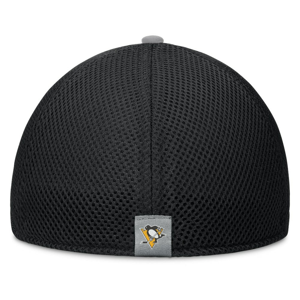 Pittsburgh Penguins Fanatics Fundamentals Span Flex Hat Black