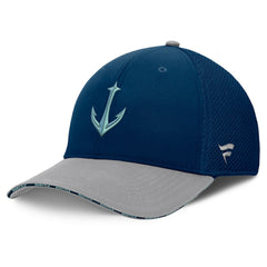 Seattle Kraken Fanatics Fundamentals Span Flex Hat Deep Sea Blue