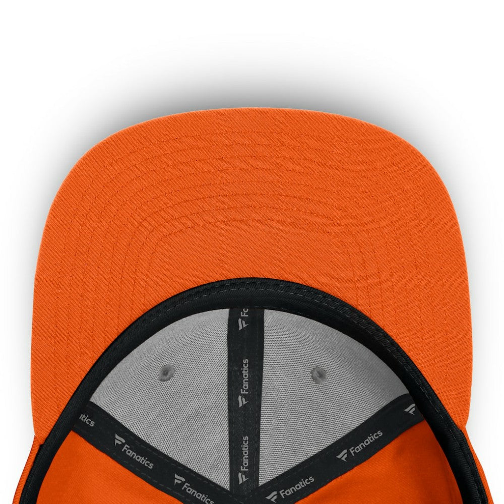 Anaheim Ducks Fanatics Fundamentals Loden Snapback Hat Orange
