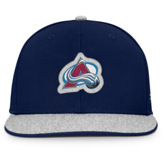 Colorado Avalanche Fanatics Fundamentals Loden Snapback Hat Navy