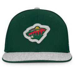 Minnesota Wild Fanatics Fundamentals Loden Snapback Hat Green