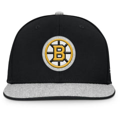 Boston Bruins Fanatics Fundamentals Loden Snapback Hat Black