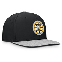 Boston Bruins Fanatics Fundamentals Loden Snapback Hat Black
