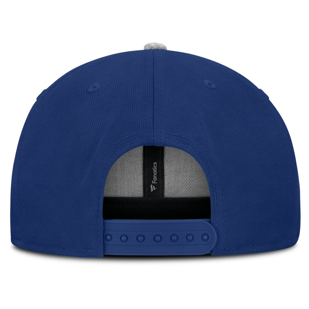 Toronto Maple Leafs Fanatics Fundamentals Loden Snapback Hat Blue