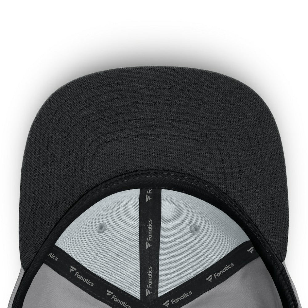 Boston Bruins Fanatics Fundamentals Duo Split Logo Snapback Hat Gray